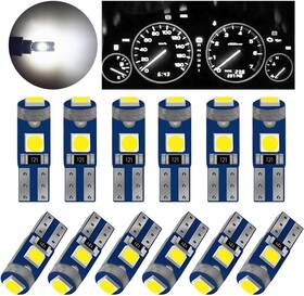 Glsowee-kmgs-128 Glsowee T5 Led Bulbs 74 73 37 2721 Bulb 12 Volt Replacement Bright Canbus White