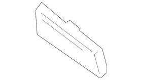 00336201 Gm Genuine Dome Lamp Lens