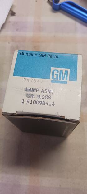 10285351 Gm New Oem Compartment Lid-trunk Cargo Lamp