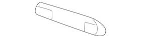 10296674 Gm Genuine Lamp Lens