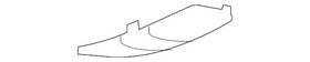 Gm 10343018 Genuine Dome Lamp Lens