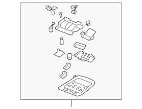 15876709 Gm Genuine Console
