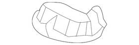 22839639 Gm Genuine Passenger Side Rearview Mirror Courtesy Lamp