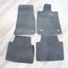 22953093 Gm 2016-2019 Cadillac Cts-v Sedan Front And Rear Carpet Floor Mats Black Used Oem