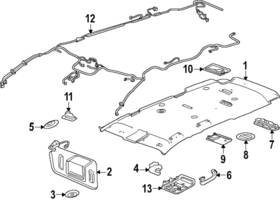 26458908 Gm Genuine Dome Lamp