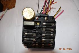4270-d Gm 1971 72 Dash Fuse Block Power Accessory Tab Clean