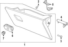 42794570 Gm Genuine F Lamp