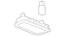 42831995 Gm Genuine F Lamp