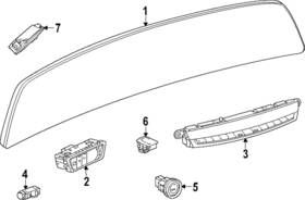 86516834 Gm Genuine F Lamp