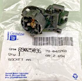 89025036 Gm New Genuine Multi-purpose Lamp Socket