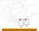 25850229 Gm Lamp Assembly Light-dome Oem-dome