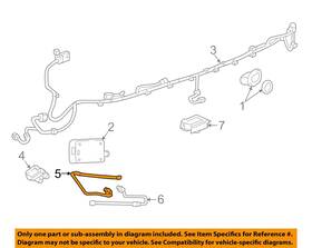 23366530 Gm Oem 18-21 Blazer Rear Bumper Electrical Components-sensor
