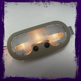 Vc9825 Gm 00 - 06 Chevy Suburban Tahoe Gmc Yukon Dome Light Taupe Shale Neutral S16