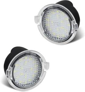 Fbamp-25027 Hercoo Led Side Mirror Puddle Lights For Ford F-150 Explorer Expedition Lincoln 2-pack Fbamp-25027 Hercoo Led Side Mirror Puddle Lights For Ford F-150 Explorer Expedition Lincoln 2-pack
