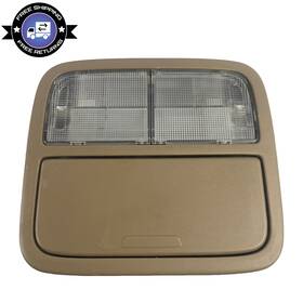 Honda 114648828933 2003-2007 Accord Tan Dome Light Overhead Console Assembly Map Lamp Oem