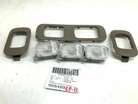 156146312 Honda 2018-2025 Odyssey Roof Overhead Dome Reading Light Lamp Bezel Trim Set Oem
