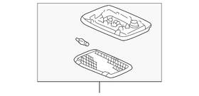 34250-sv1-a12ze Honda Genuine Light Assembly Interior B96l Lapis