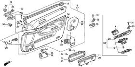 34255-sv1-a02zd Honda Genuine Light Assembly Courtesy Y18l Silky Ivory