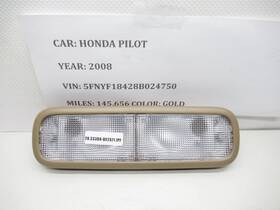 34403-s3v-a01zf Honda 2008 Pilot Rear Dome Light Yr204l Oem