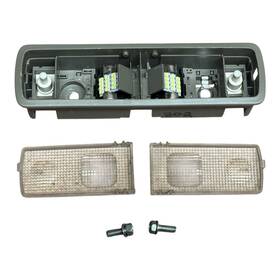 5082452 Honda 2001-2005 Civic Element Gray Overhead Front Center Dome Map Light Oem