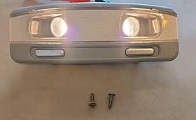 5145385 Honda 1997-2001 Cr-v Overhead Dome Map Light Assembly Gray Oem