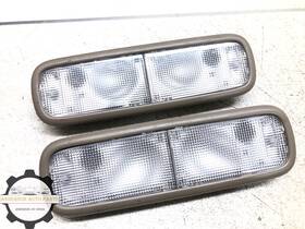 Honda 618121033 2016-2022 Pilot Center Interior Overhead Dome Light Lamp Set X2 Oem