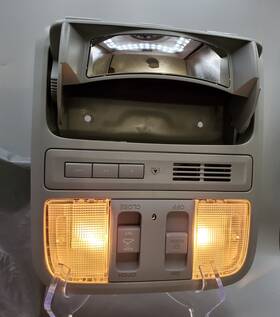 83250-sza-a02ze Honda 2015-2009 Pilot Gray Dome Light Tested Oem Overhead Console With Homelink
