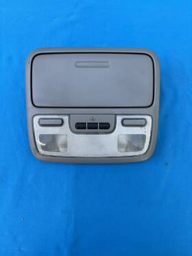 Vj005720yed Honda & Acura Gray Front Overhead Map Dome Light Console 3 Pin With Homelink Lx Model