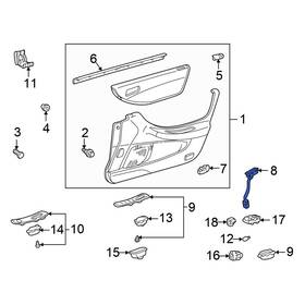 39895s84a02zb Honda Oe For Accord 1998-2002 Front Courtesy Light