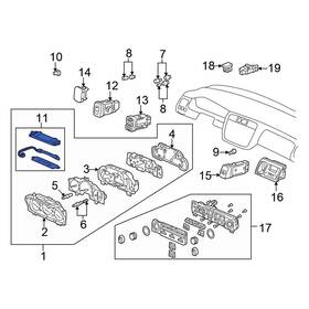 39895s84a02zc Honda Oe For Accord 1998-2002 Front Courtesy Light
