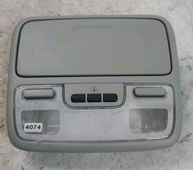 Vj005782jkd Honda 2003-2008 Pilot Gray Overhead Map Dome Light Console With Homelink Oem