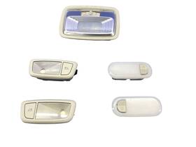 92620-05100 Hyundai 2024 Santa Fe Interior Upper Roof Lamp Light Set Of 5 Gray Scuffs