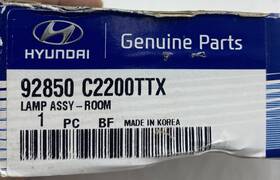 92850-c2200ttx Hyundai Genuine Parts 92850c2200ttx Lamp Assembly-room