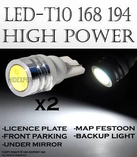 T10-w-hp-nabl-l2p14-14 Icbeamer 2 Pairs T10 Led High Power White Replacements Check Engine Indicator Lamps J539