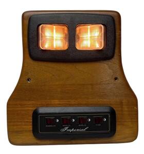 Y-826 Imperial Ramco Y826 Dome Light Rv Conversion Van 12v Wood Panel With Switch Bank