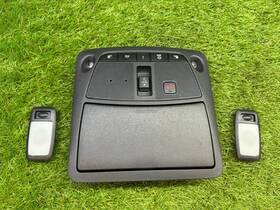 26430-6hl1b Infiniti 17-2022 Q50 Q60 Roof Upper Overhead Console Dome Interior Light Black