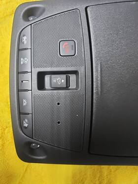 26430-6jr7e Infiniti Qx80 Roof Overhead Console Dome Map Light Lamp Black 2020-2023 Oem