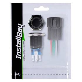 Ibrbsb16 Install Bay 16mm Round Blue Led Switch W Latch And Harness