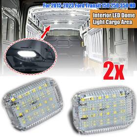 Hy007891 Ixuan 2x12v 24 Led Car Interior Roof Lamp Ceiling Dome Lights For Ford Transit 2015-24