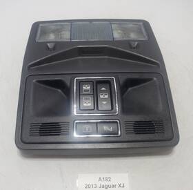 C2d17216 Jaguar 10-17 Oem Xj Xjr Front Dome Light Overhead Console Sunrood Switch
