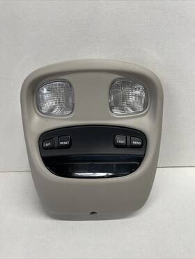 56042754ab Jeep 1999-2004 Grand Cherokee Roof Overhead Console Dome Map Light Lamp Oem