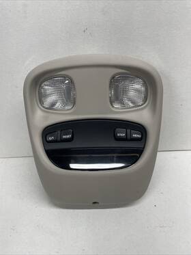 56042754ag Jeep 1999-2004 Grand Cherokee Roof Overhead Console Dome Map Light Lamp Oem