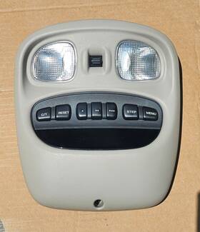 56042756 Jeep Grand Cherokee Wj Tan Overhead Console Interior Dome Light Switch