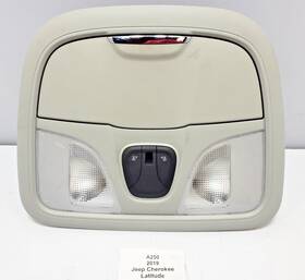 5mk051s4ah Jeep 19-23 Oem Cherokee Latitude Interior Rood Overhead Console Dome Lamp
