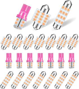 Jeskd501-0302 Jeseny Pink Led Interior Car Dome Light Bulb 3-pack 24pcs 24 Pcs