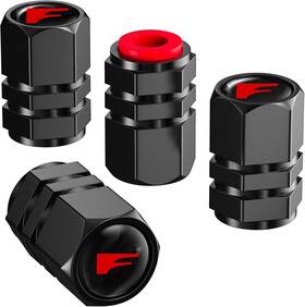 Jiatorvor 725187185417 Tire Valve Caps 4pcs Stem Cover Compatible With F Sport For Hong-f