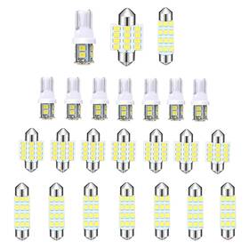Joycourt Joycourt-kkrh06 24pcs Car Interior Led Bulb Dome Light Replacement White