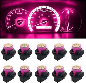 Joycourt-kkrh186 Joycourt 10pcs T10 194 168 Car Dash Instrument Led Light Bulbs With Pink&purple Joycourt-kkrh186 Joycourt 10pcs T10 194 168 Car Dash Instrument Led Light Bulbs With Pink&purple
