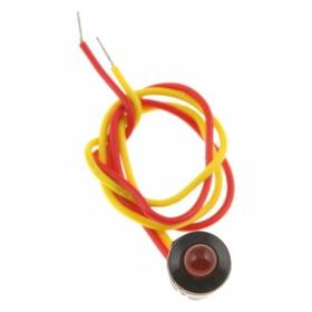 Karparts360 Alx-pau-mm-84918-cl360a50 Light Indicator Red Lens Plastic Housing Led Bulb With Bulbs Black