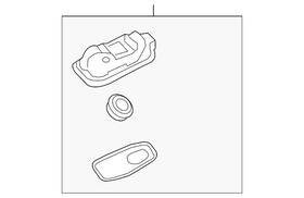 92870-3v000bga Kia Genuine Reading Lmp Assembly